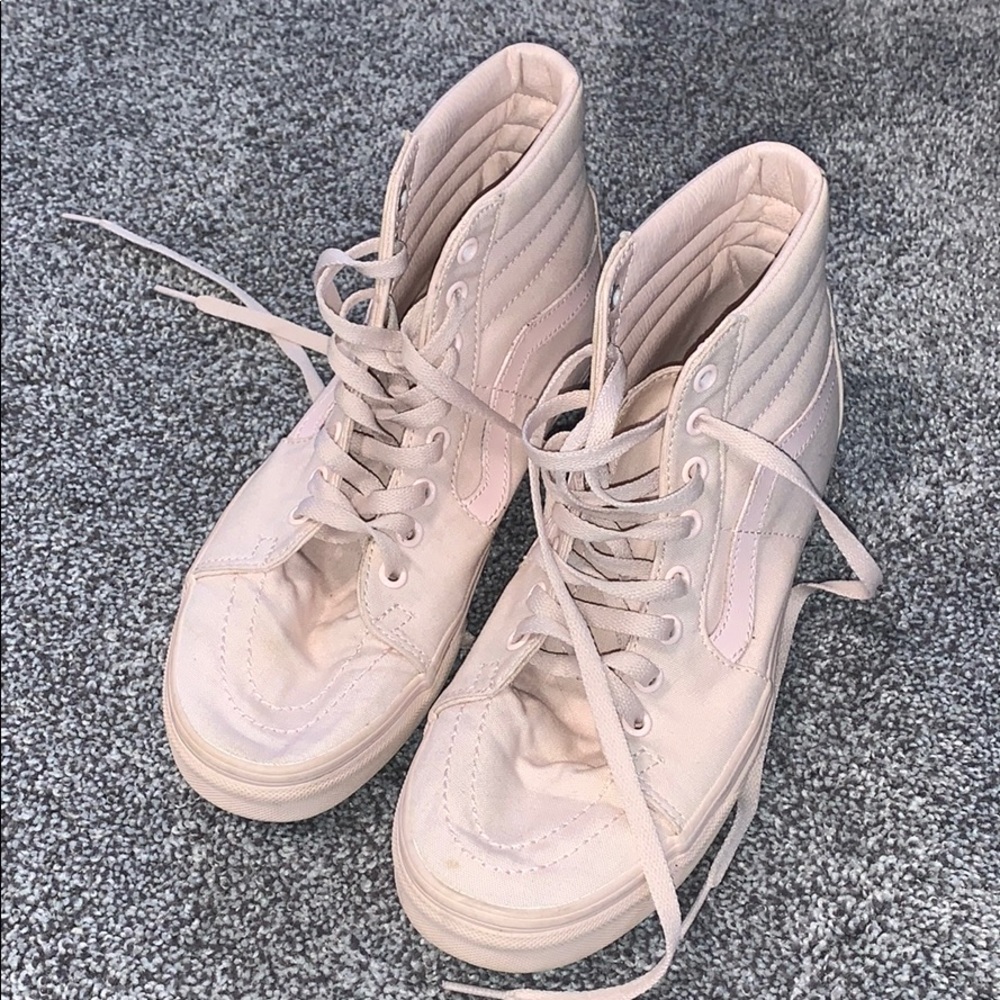 Pink Hightop Vans